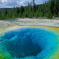 The Morning Glory Pool, a hot spring in the Upper Geyser Basin of Yellowstone National Park, Wyoming, US
<BR><BR>More images at www.arterra.be</P>